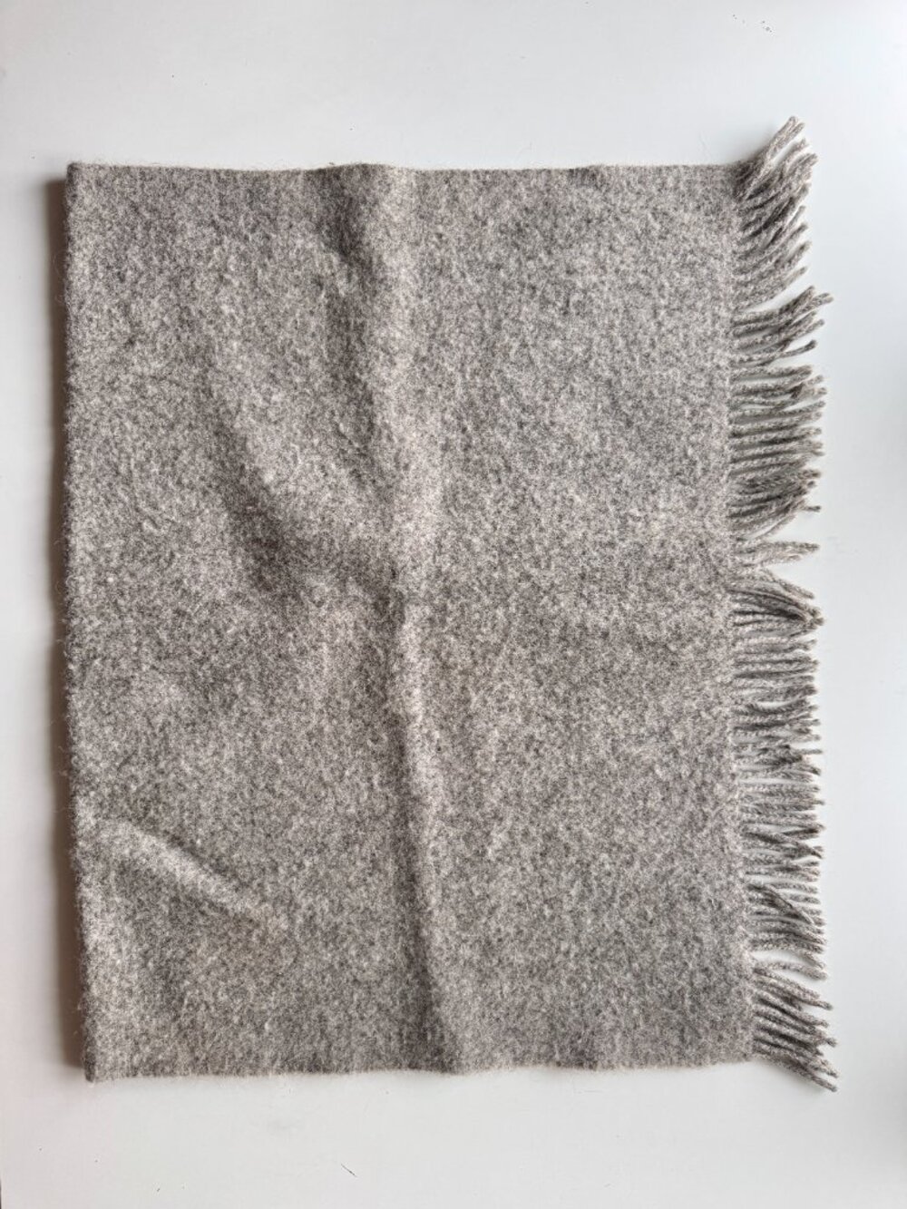 Vintage HELVELLYN HERDWICKS Taupe Lake District 100% Wool 48"x 29" Throw Blanket - Picture 4 of 8